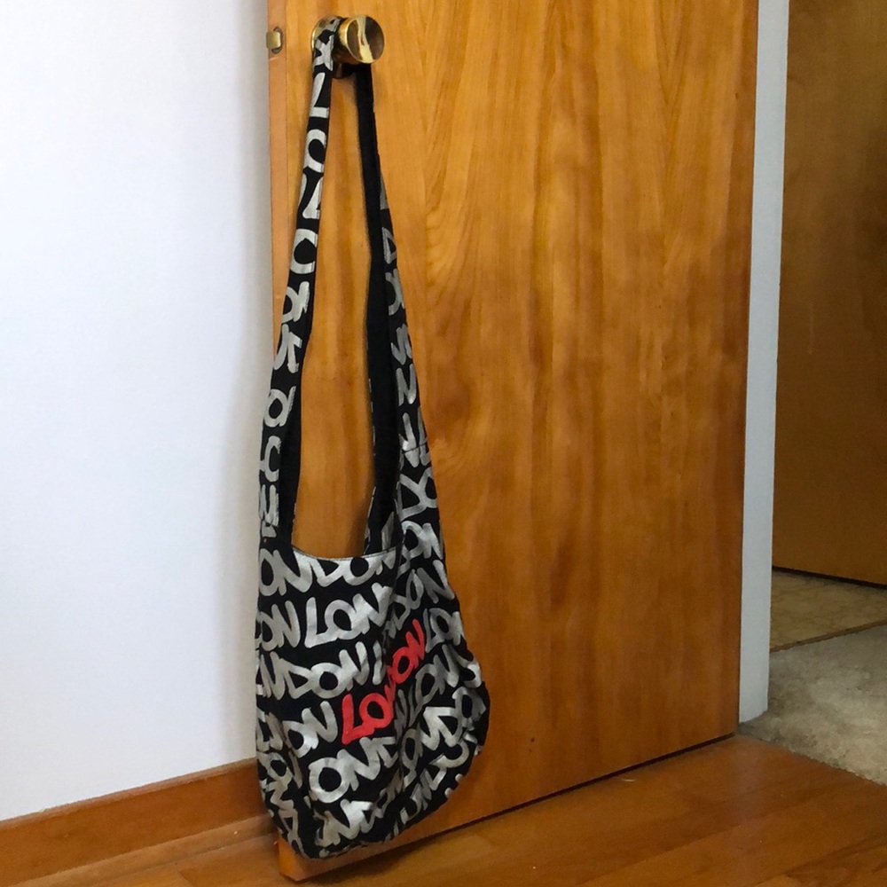 Robin Ruth London printed sling bag